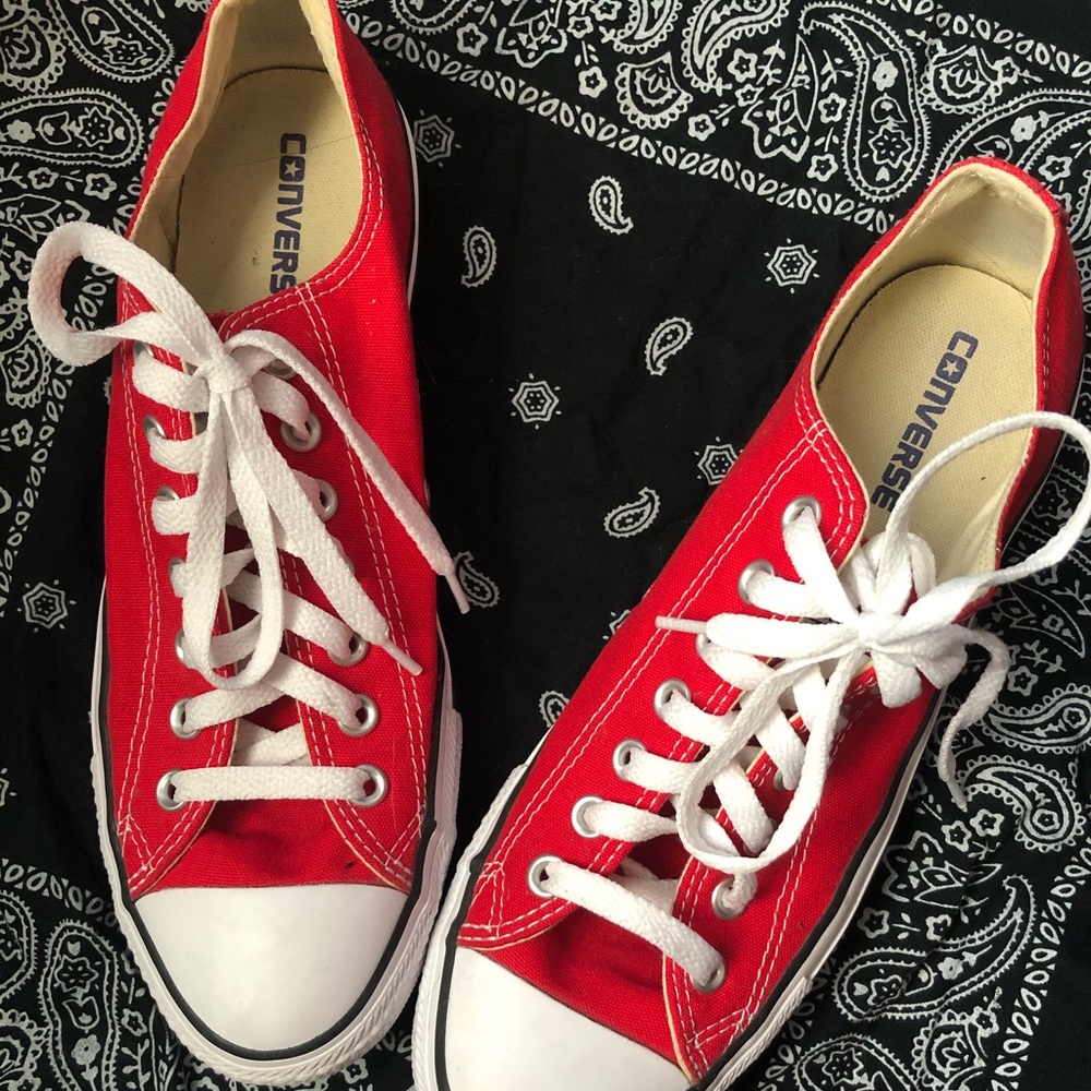 Red All star Converse